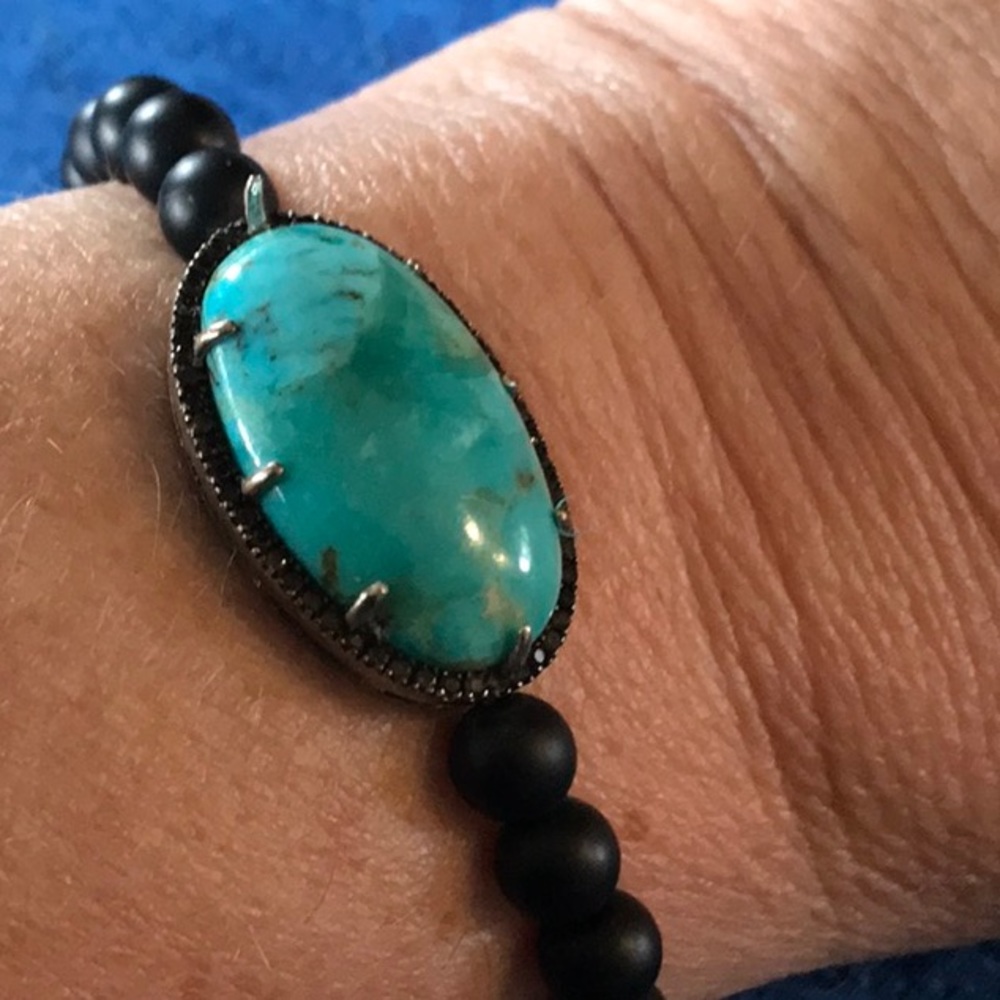 Authentic Large Turquoise Bracelet - image 1